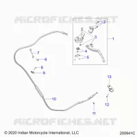 CONTROLS, LEVA FRIZIONE AND CABLE