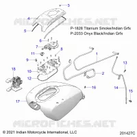 SISTEMA DI ALIMENTAZIONE CARBURANTE, FUEL TANK ASM.