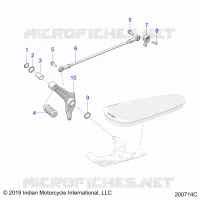 TRASMISSIONE, SHIFT PEDAL AND SHIFT LINKAGE