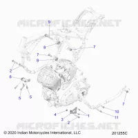 ENGINE, MONTAGGIO DEL MOTORE