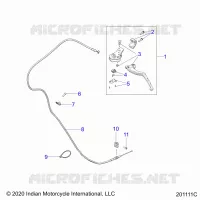 CONTROLS, LEVA FRIZIONE AND CABLE