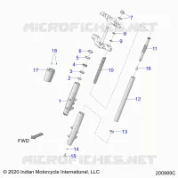 SOSPENSIONI ANTERIORI FORKS