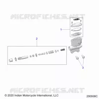 FRENO POSTERIORE, MASTER CYLINDER