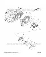 MOTORE, CAM SHAFTS AND GEARS