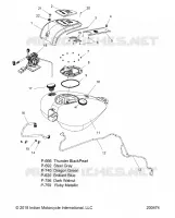 SISTEMA DI ALIMENTAZIONE CARBURANTE, FUEL TANK ASM.