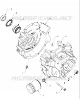 CRANKCASE AND OIL FILTER - N131C/D/V ALL OPTIONS (INDIANCRANKCASE12CC)
