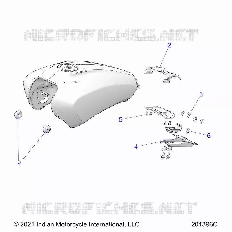 SISTEMA DI ALIMENTAZIONE CARBURANTE, FUEL TANK MOUNTING