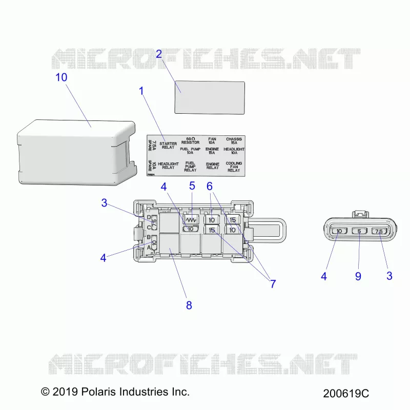 ELETTRICO, FUSE BLOCK