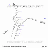 STEERING, MANUBRIO MONTAGGIO AND GRIPS