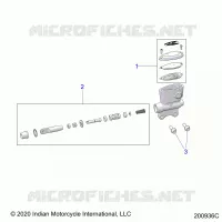 FRENO POSTERIORE, MASTER CYLINDER