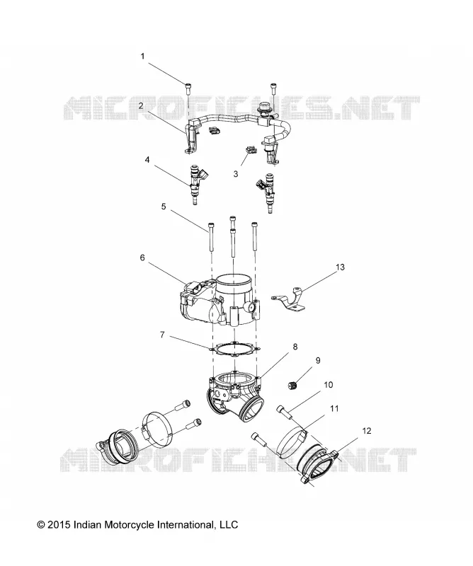 ENGINE, THROTTLE BODY/RAIL