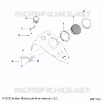 ELETTRICO, INSTRUMENT CLUSTER