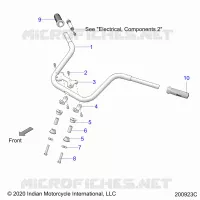 STEERING, MANUBRIO MONTAGGIO AND GRIPS