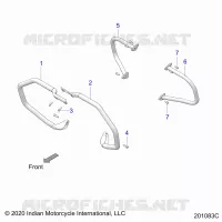 CHASSIS, HIGHWAY BAR/TIP OVER BAR