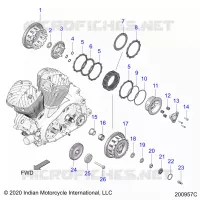 TRASMISSIONE, CLUTCH AND PRIMARY DRIVE