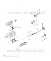 DRIVE TRAIN, FORCHE SHIFT, RATCHET AND DRUM