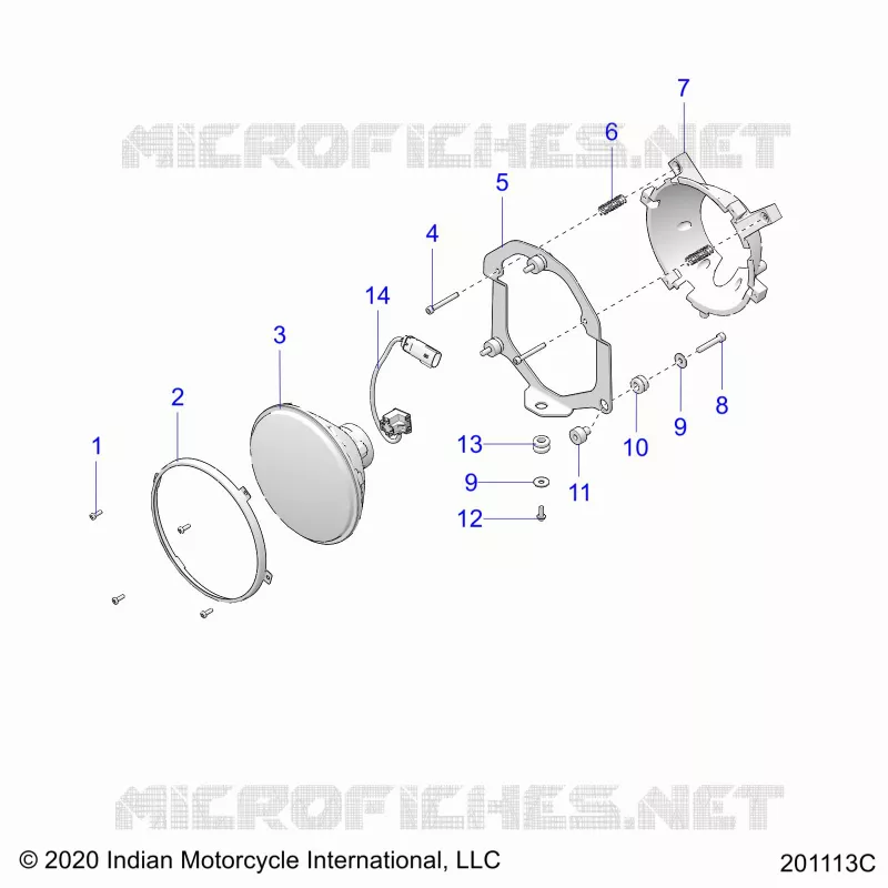 ELETTRICO, HEADLIGHT