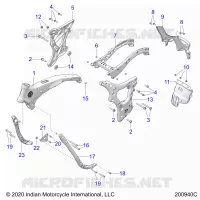 CHASSIS, TELAIO ASM.