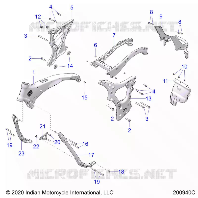 CHASSIS, TELAIO ASM.