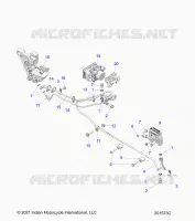 FRENO POSTERIORE ASM., W/ABS