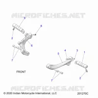 CHASSIS, FOOTPEGS