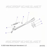 CHASSIS, SIDE STAND