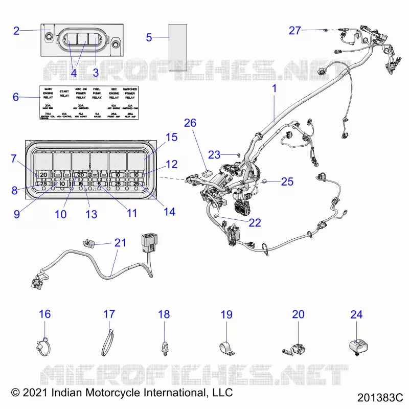 ELETTRICO, WIRE HARNESS