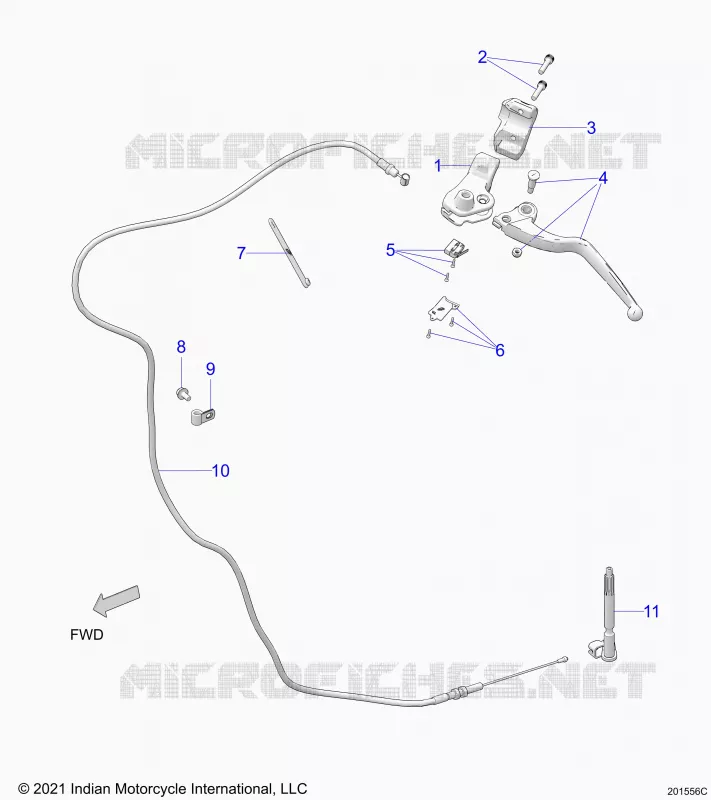 CONTROLS, LEVA FRIZIONE AND CABLE