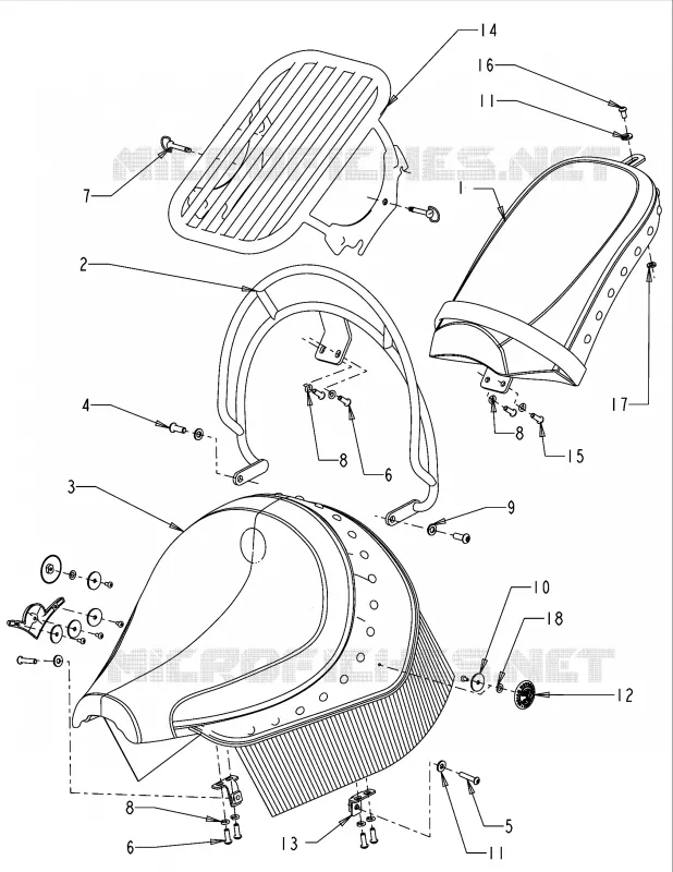 SEAT, SOLO - N121C/V/D ALL OPTIONS (INDIANSEAT12CC)
