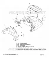 TRONCO LID AND BACKREST ASM.
