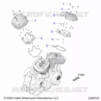 MOTORE, ROCKER COVERS