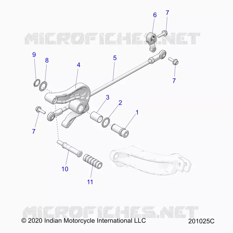 TRASMISSIONE, SHIFT PEDAL AND LINKAGE