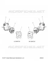 ELETTRICO, SWITCH CONTROLS, LH/RH