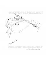 SISTEMA DI ALIMENTAZIONE CARBURANTE, FUEL TANK MOUNTING
