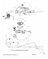SISTEMA DI ALIMENTAZIONE CARBURANTE, FUEL TANK ASM.