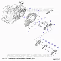MOTORE, CAM SHAFTS AND GEARS