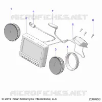 ELETTRICO, INSTRUMENT CLUSTER