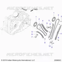 CAM CATENA AND SPROCKETS