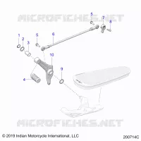TRASMISSIONE, SHIFT PEDAL AND SHIFT LINKAGE