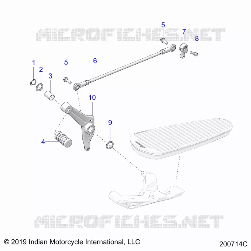 TRASMISSIONE, SHIFT PEDAL AND SHIFT LINKAGE