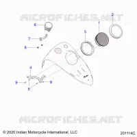 ELETTRICO, INSTRUMENT CLUSTER