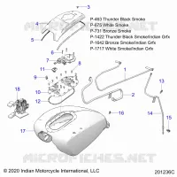 SISTEMA DI ALIMENTAZIONE CARBURANTE, FUEL TANK ASM.