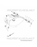 SISTEMA DI ALIMENTAZIONE CARBURANTE, FUEL TANK MOUNTING