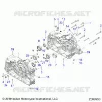 MOTORE, CASE ASM.