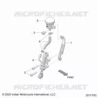 BRAKES, CILINDRO PRINCIPALE, REAR