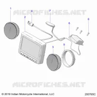 ELETTRICO, INSTRUMENT CLUSTER