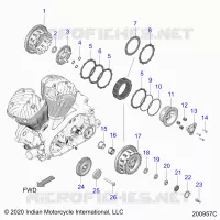TRASMISSIONE, CLUTCH AND PRIMARY DRIVE