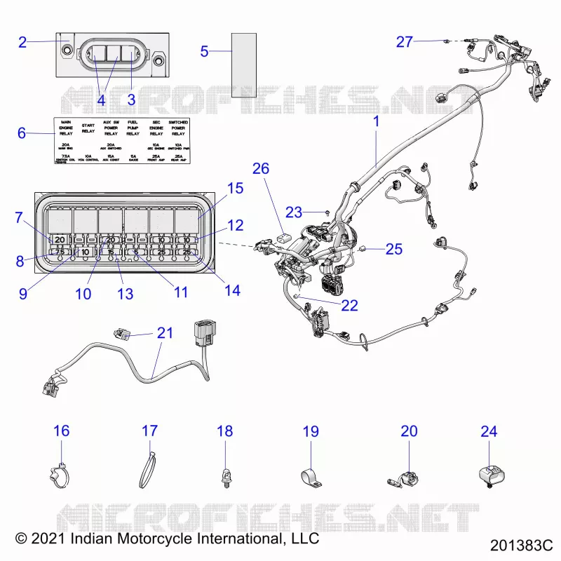 ELETTRICO, WIRE HARNESS