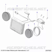 ELETTRICO, INSTRUMENT CLUSTER