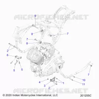 ENGINE, MONTAGGIO DEL MOTORE
